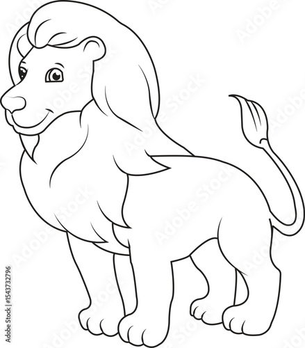 lion vector, premium lion vector art for creators, majestic lines handcrafted lion vector art3