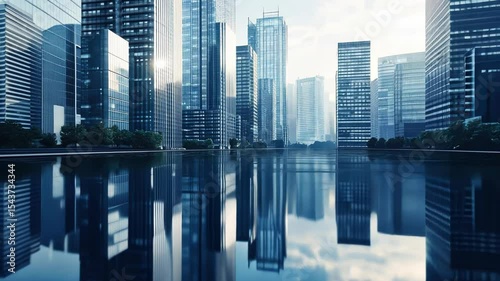 Cityscape from Water's Edge