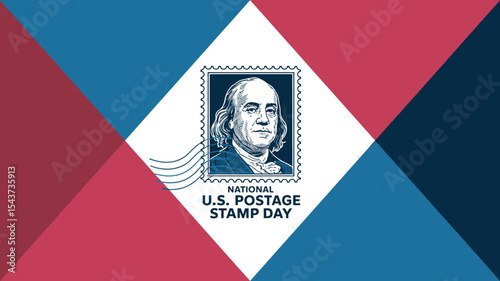 National U.S. Postage Stamp Day, Benjamin Franklin Historic Mail Art