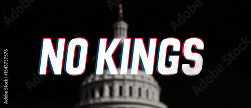 No kings in america defying power bold message