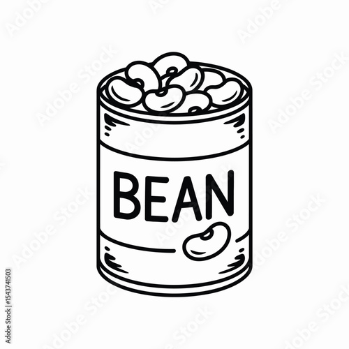 Canned Beans A Simple Illustration