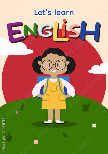 Cover for an English textbook