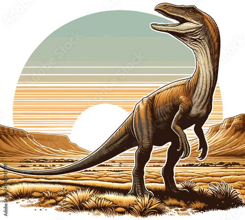 Dinosaurs Vector image Scalable, Printable, editable Collection