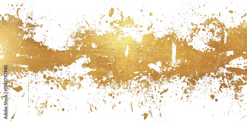 Gold grunge concrete wall background texture with distressed. Gold grunge wall texture isolated white background.	
