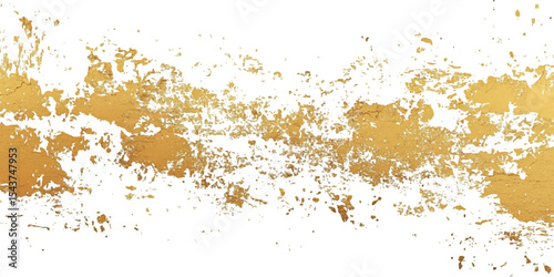 Gold grunge concrete wall background texture with distressed. Gold grunge wall texture isolated white background.	

