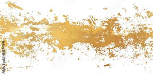 Gold grunge concrete wall background texture with distressed. Gold grunge wall texture isolated white background.	
