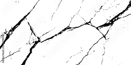 Texture soil dry crack sketch crack texture isolated on white background. Ground cracks background. Crack concrete white wall or Cement wall background, 