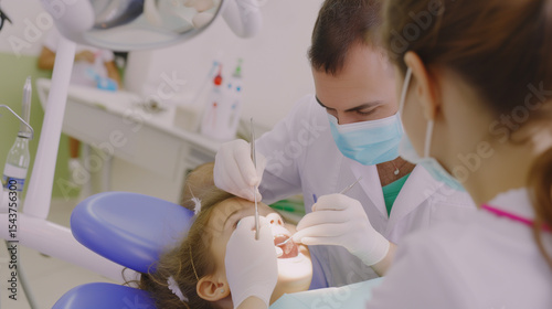 Pediatric Dentistry, Child at the dentist with a smile on his face