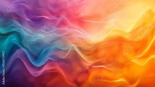 Wallpaper Mural Abstract graphic design with flowing, vibrant colors Torontodigital.ca