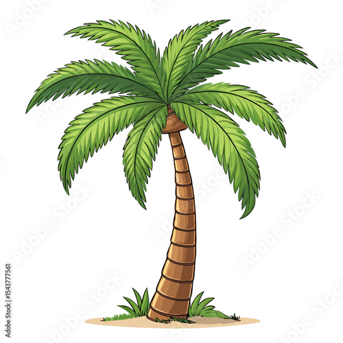 palm tree vector illustration