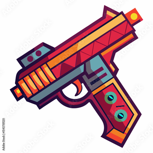 gun and money