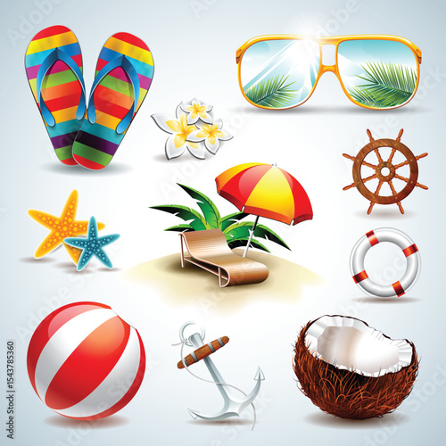 Summer elements collection