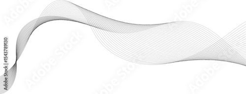 Abstract grey smooth element swoosh speed wave modern stream background abstract wave line for banner, wallpaper background with wave design	