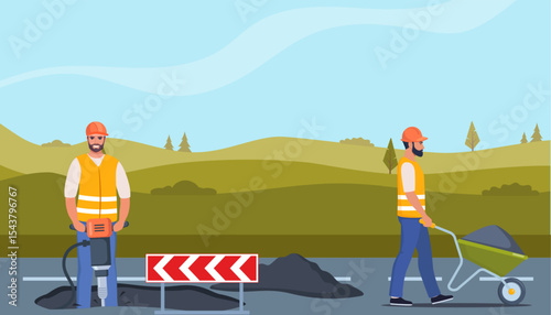 RoadConstructionWork1-37.eps