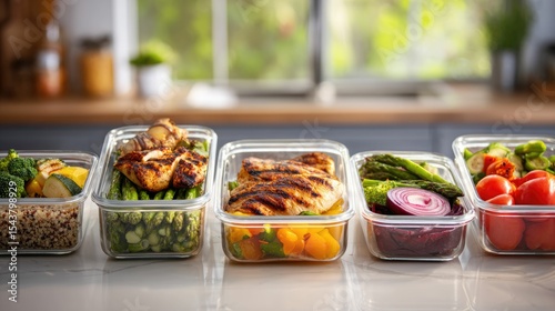 Meal Prep Healthy Eating Plan with Delicious Recipes and Portion Control