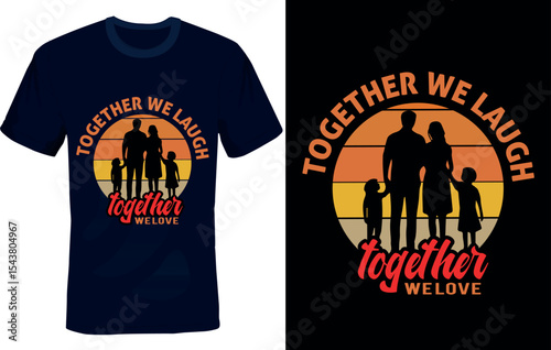Modern Funny Family Reunion T-Shirt c– Editable Template for Group Events

