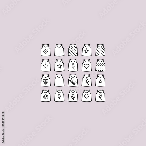 Variety of Graphic Tank Tops Designs