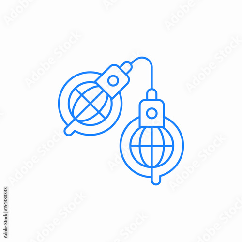 internet phishing hooks icon sign vector