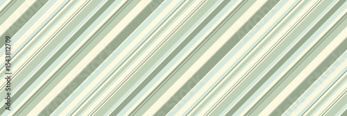 Elegant diagonal stripes in calming pastel greens and creams.  Perfect for backgrounds, website banners, textile designs, or creating a serene, minimalist aesthetic.
