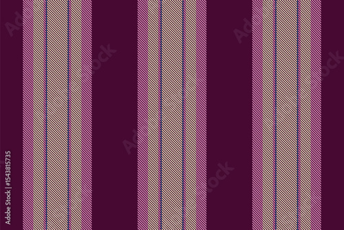Mop stripe lines textile, kingdom background vertical pattern. Bow seamless texture vector fabric in dark and light colors.