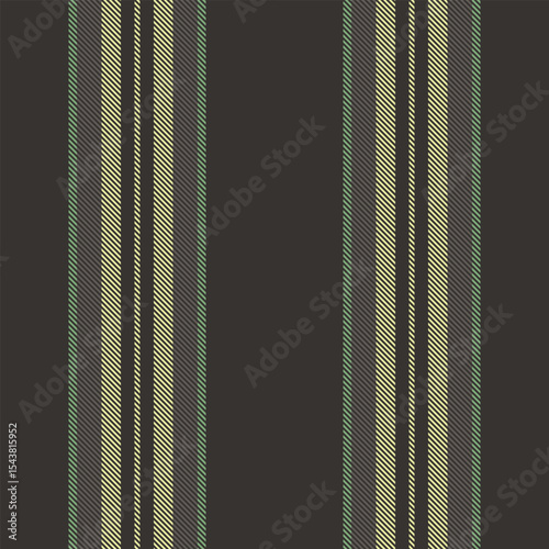 Eeriodic stripe seamless background, deep lines texture vector. Tigure vertical textile pattern fabric in dark and pastel colors.