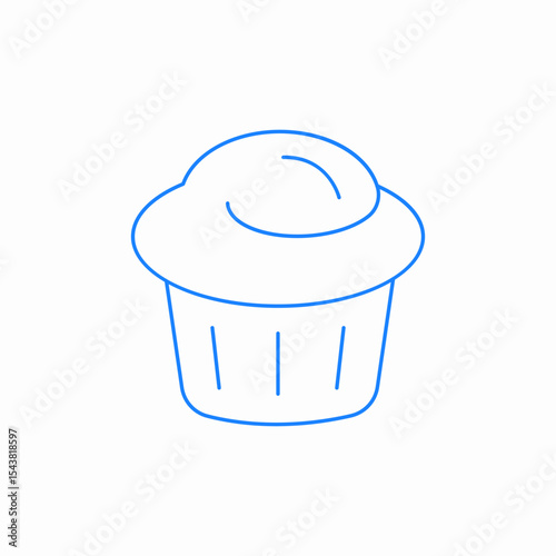 pancake with topping icon sign vector