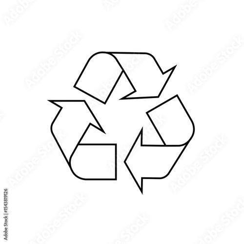  PLEASE RECYCLE VECTOR ICON