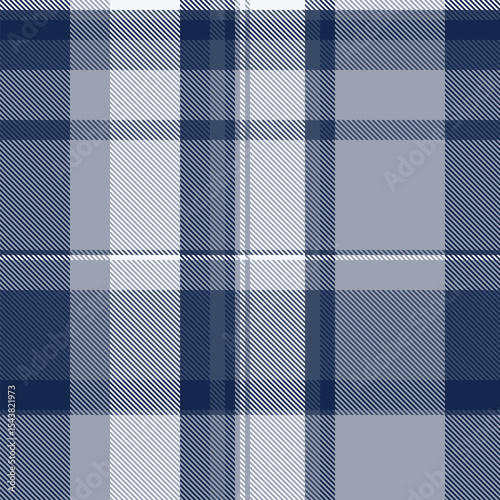 Sophisticated navy and gray plaid pattern. Ideal for textile design, fashion, apparel, home decor, or website backgrounds.  Evokes a sense of classic style and timeless elegance.
