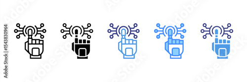 Robotic Hand Icon