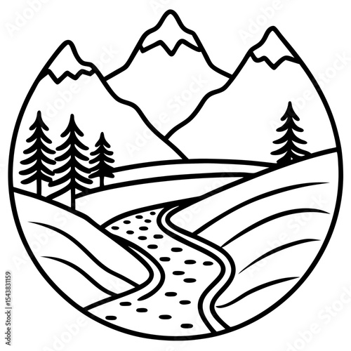 Mountain River Serenity
