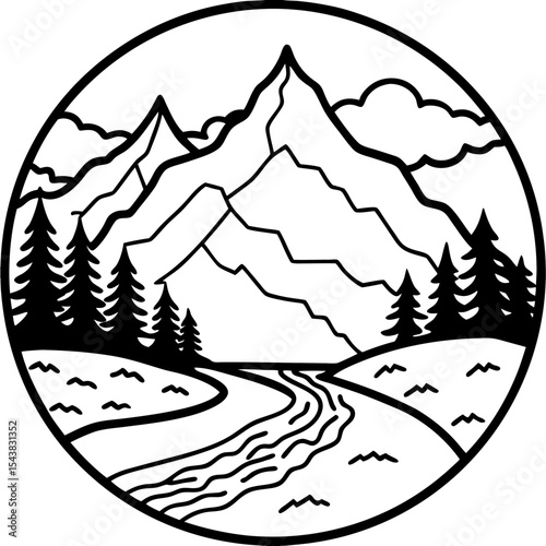 Mountain River Serenity