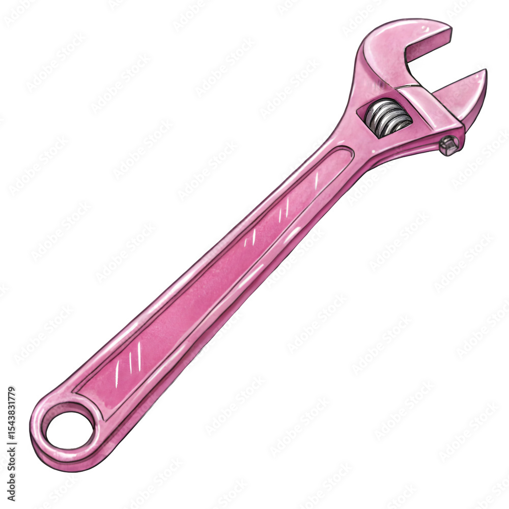 Obraz premium adjustable wrench