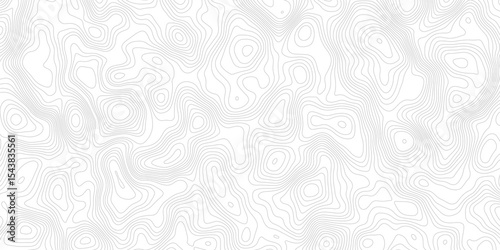 Abstract topography contour map line and modern wavy map line design, digital print terrain lines texture vector white background.