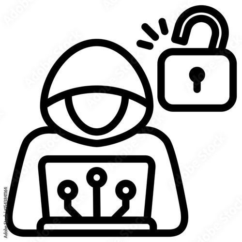 Cyber Attack Icon