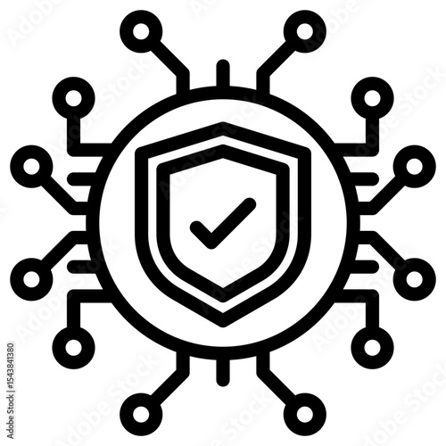 Cyber Defense Icon