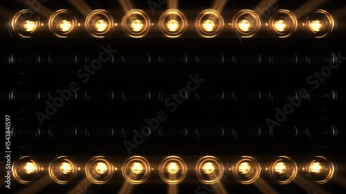 Lights Flashing Wall Showtec VJ Stage Floodlight 4K Blinder Blinking Lights Flash Club Flashlights Disco Lights Matrix Beam Lights Bulb Halogen Headlamp Lamp Nightclub Turn Off On Loop