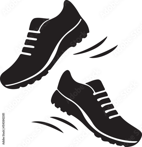 vector illustration of a shoe