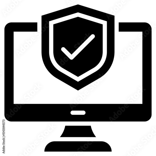Computer Security Icon