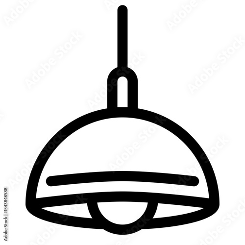 Dome Pendant Light Icon