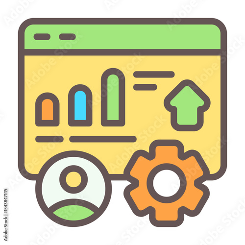 Traffic Sources Vector Icon