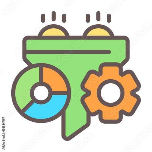 Conversion Tracking Vector Icon