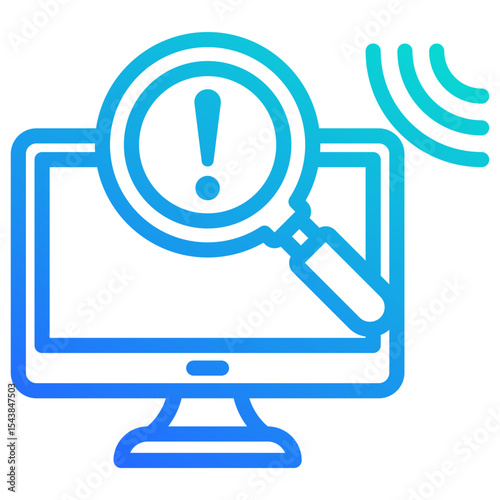 Computer Scan Icon