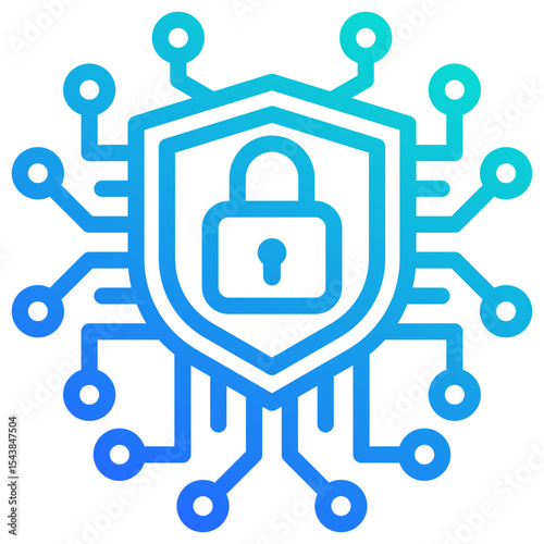 Cyber Security Icon