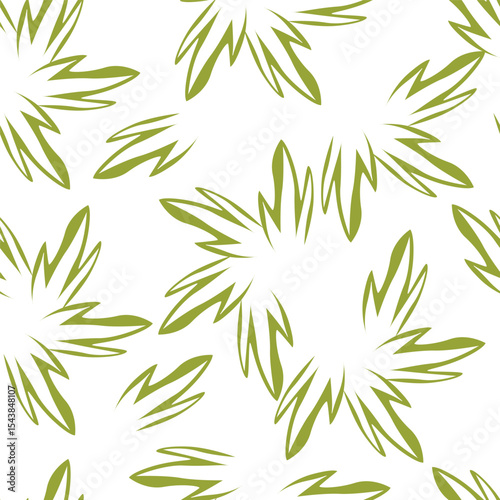 Cute feminine seamless watercolor pattern with little tiny wildflowers, hand drawn