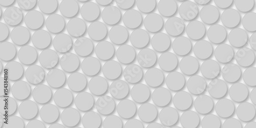 Grey tiles wall. round marble textures, ball tiles. Top view pavement circle block gray texture with seamless patterns floor background. Air Bubble wrap texture background. Textured Background.