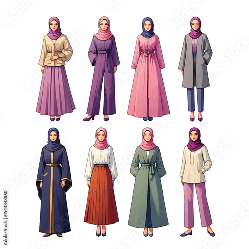 Modest Fashion Eight Stylish Hijab Outfit Ideas