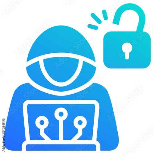 Cyber Attack Icon