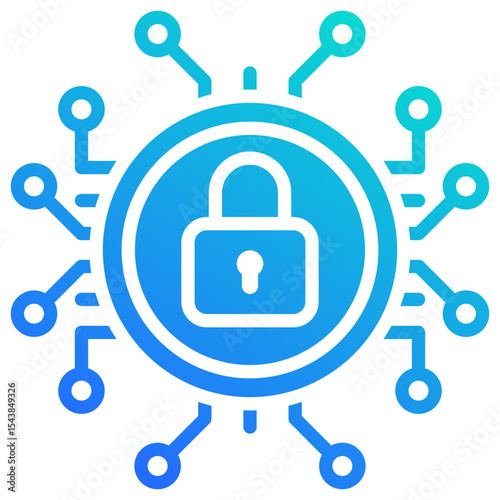Cyber Security Icon