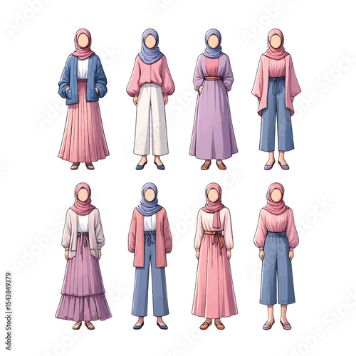 Modest Fashion Eight Stylish Hijab Outfit Ideas