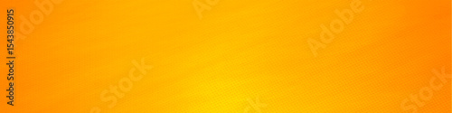 Orange panorama abstract background for Banner, Poster, celebration, event and various design works